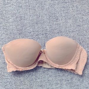 Aerie Nude Strapless Bra 32B